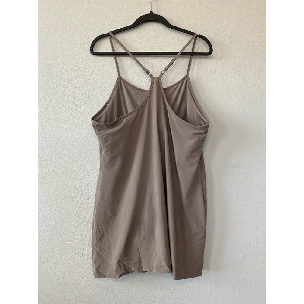 All in Motion Women's XXL Athletic Dress with Shorts Pockets Taupe Athleisure - Picture 2 of 8